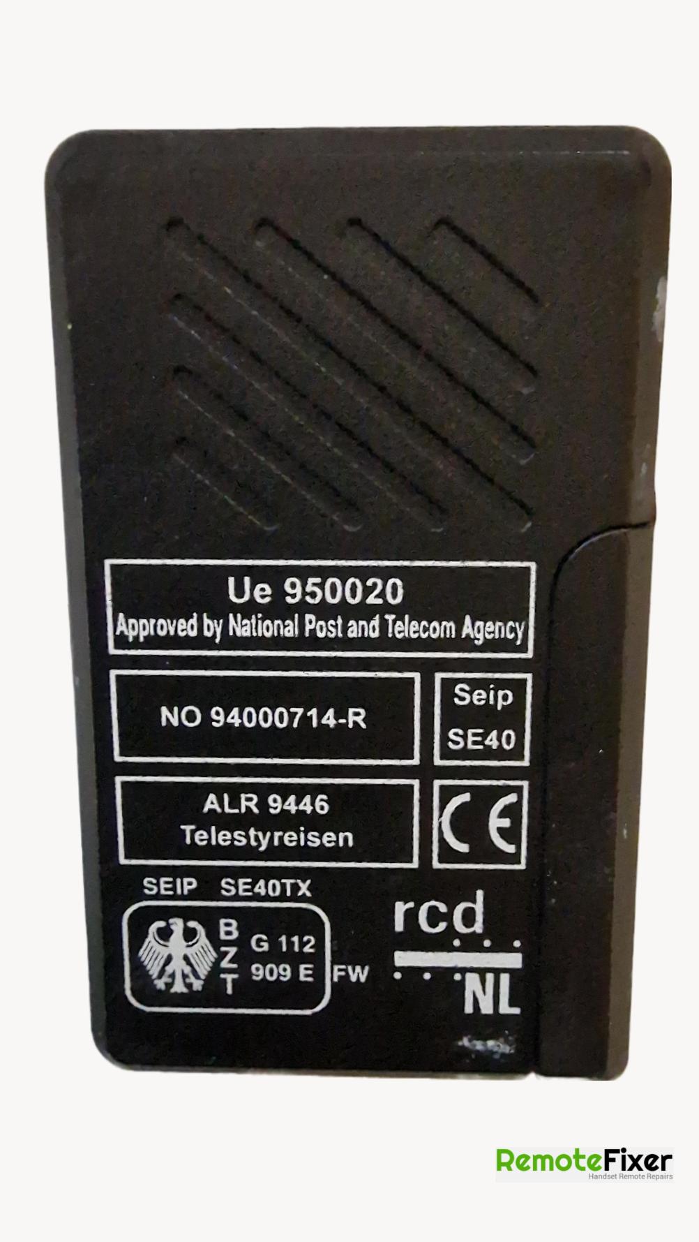 Telestyreisen   Remote Control - Back Image