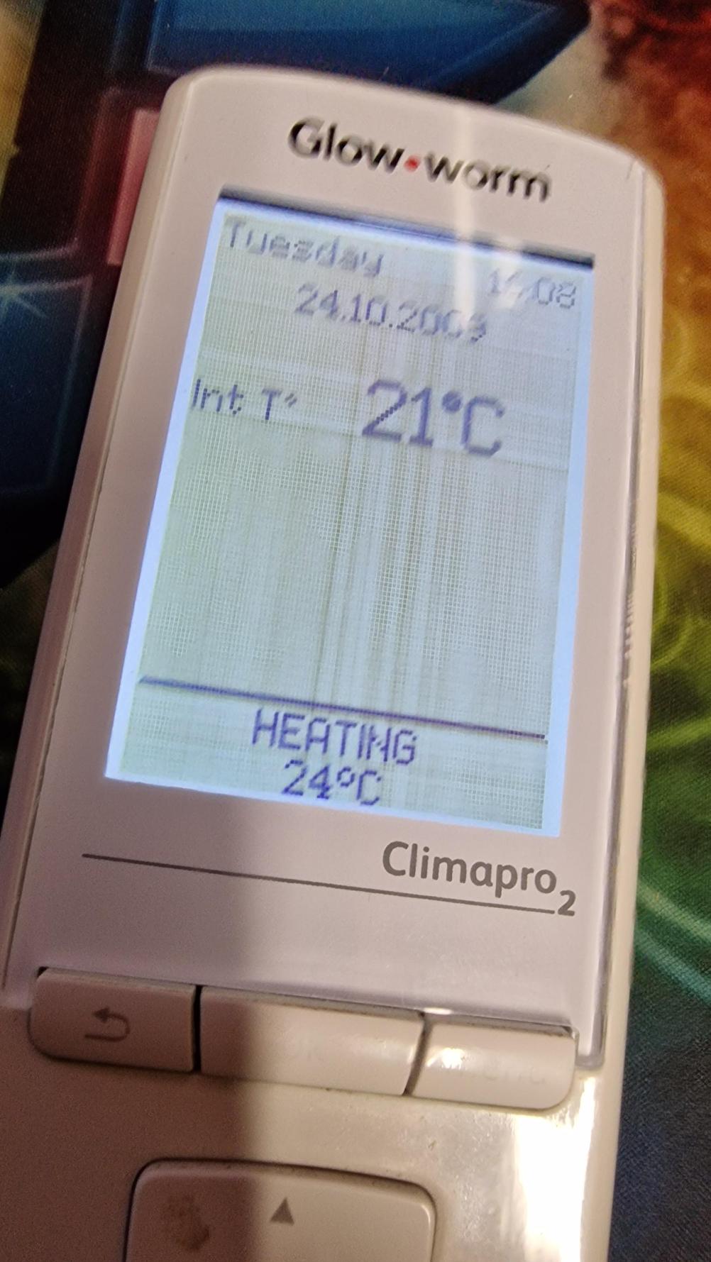 Climapro  Remote Control - Inside Image