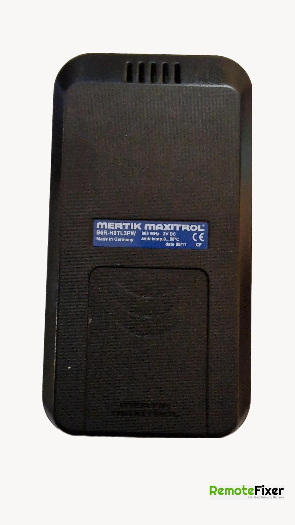 Bell fires (white)  Remote Control - Back Image