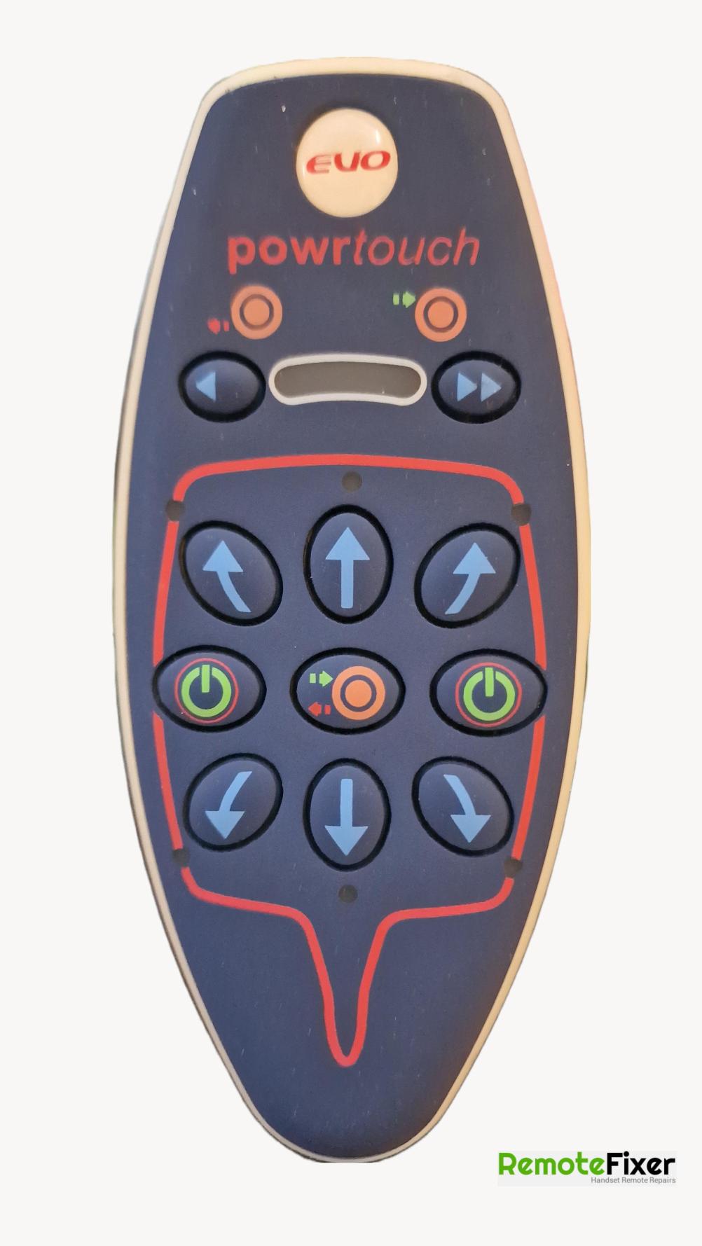 Powertouch Evo  Remote Control - Front Image