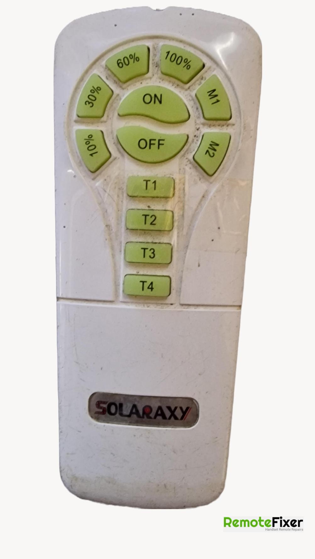 Solaraxy  Remote Control - Front Image