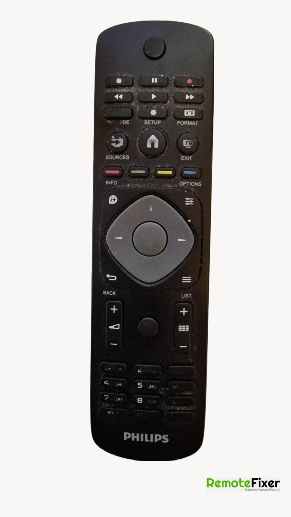 Philips   Remote Control - Front Image