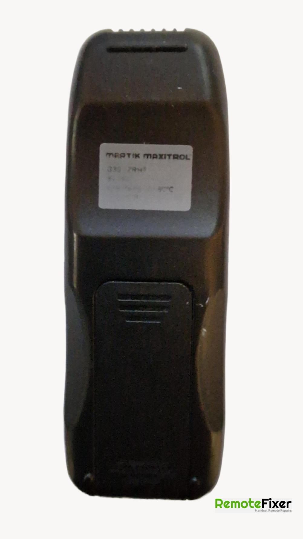 Mertik Maxitrol G30-ZRHTT Remote Control - Back Image