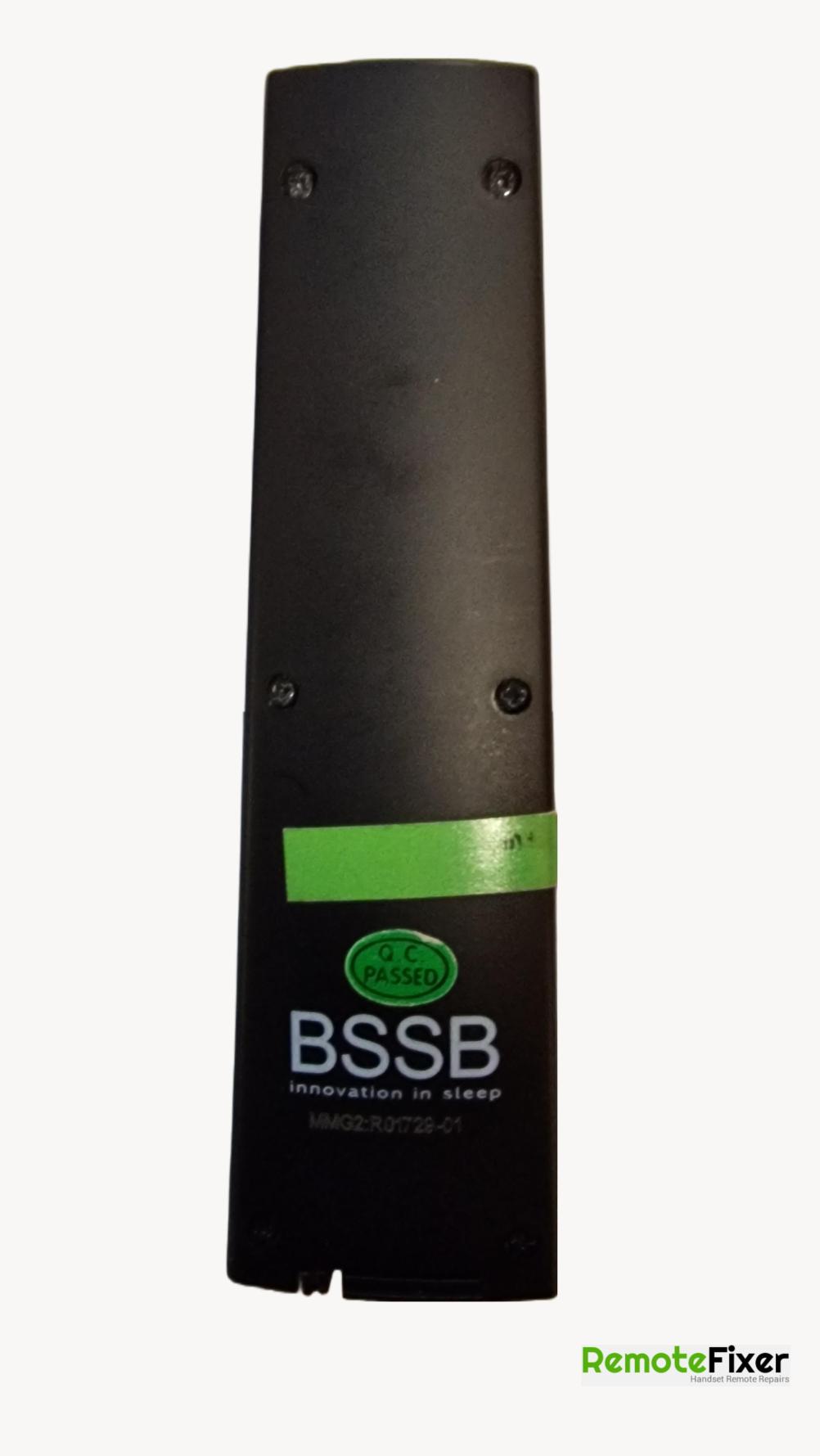 Bssb  Remote Control - Back Image