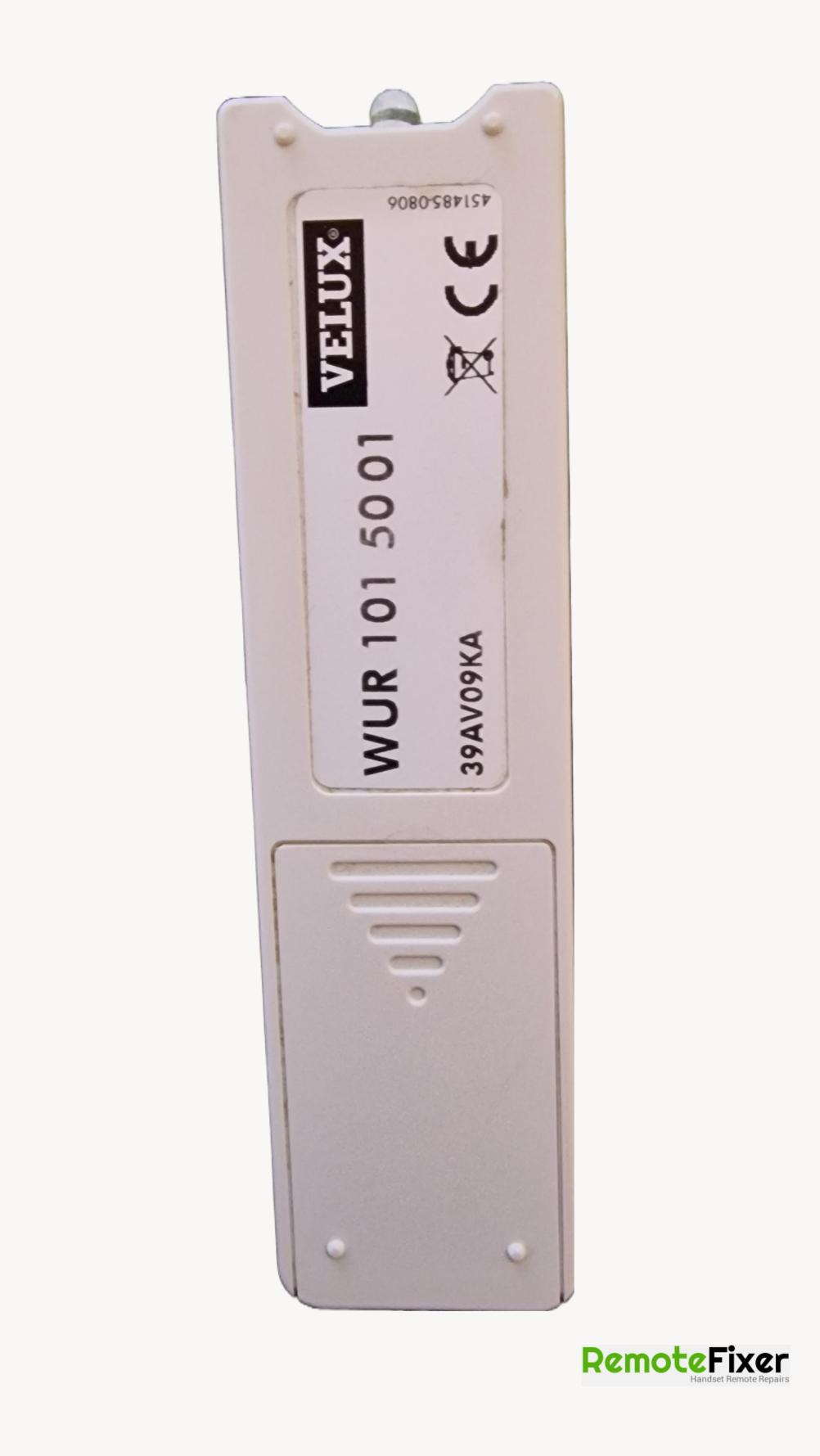 VELUX  Remote Control - Back Image