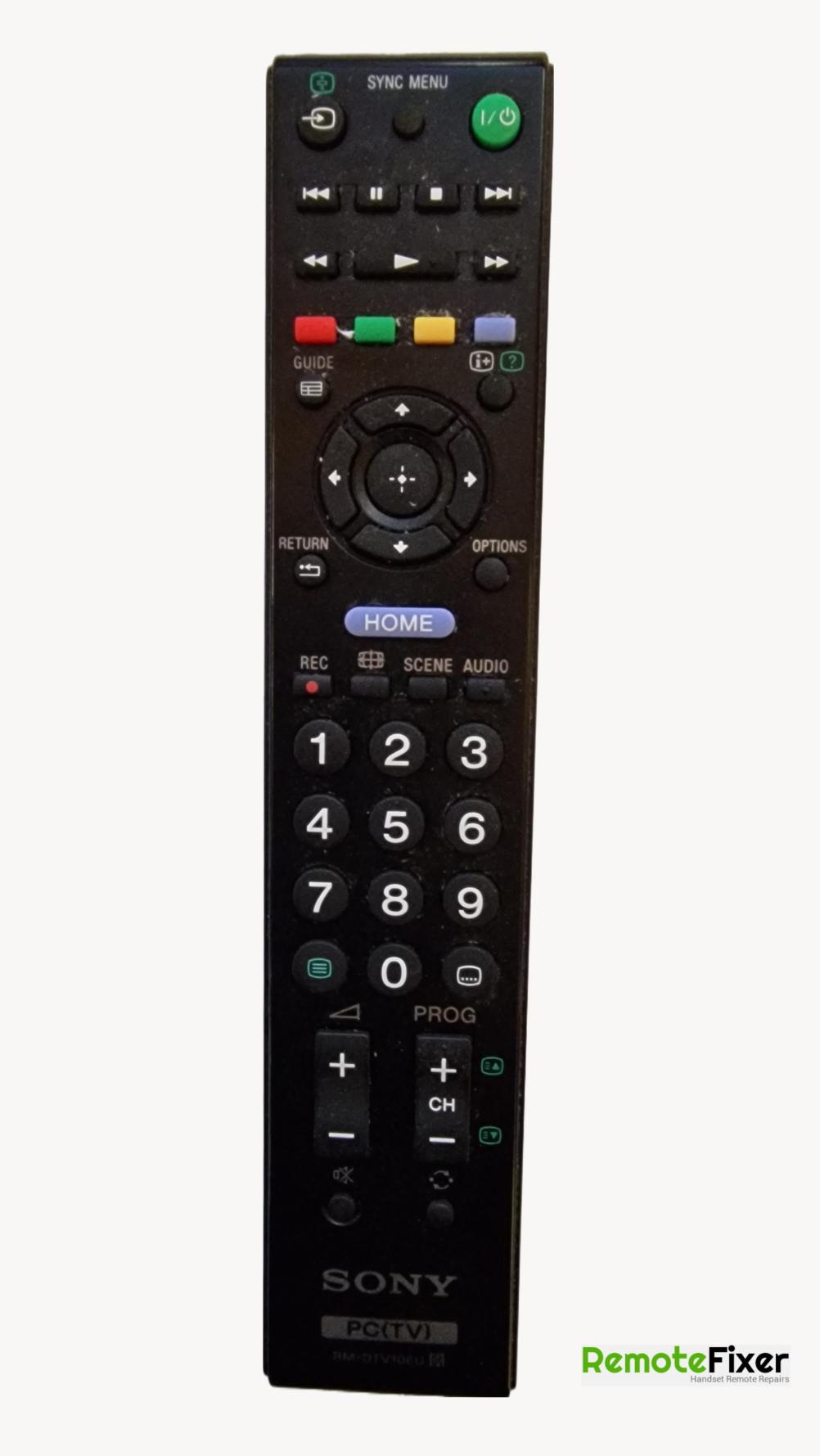 Sony Vaio Remote Control - Front Image