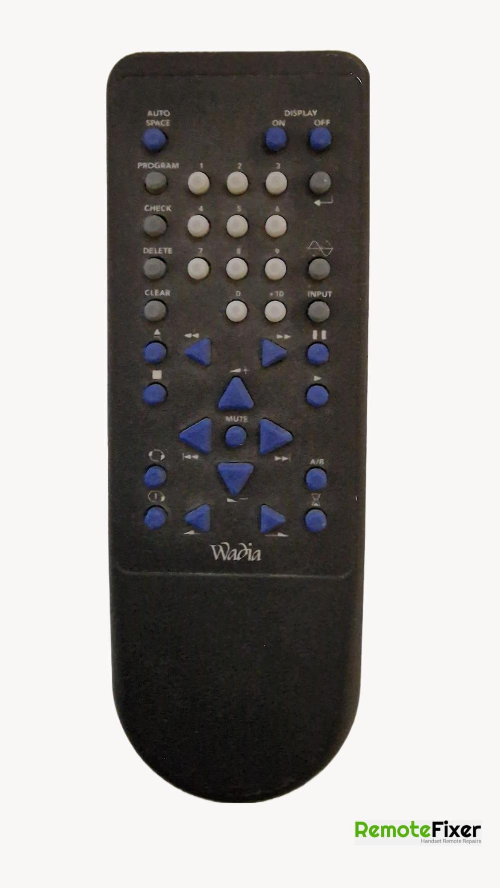 WADIA  Remote Control - Front Image