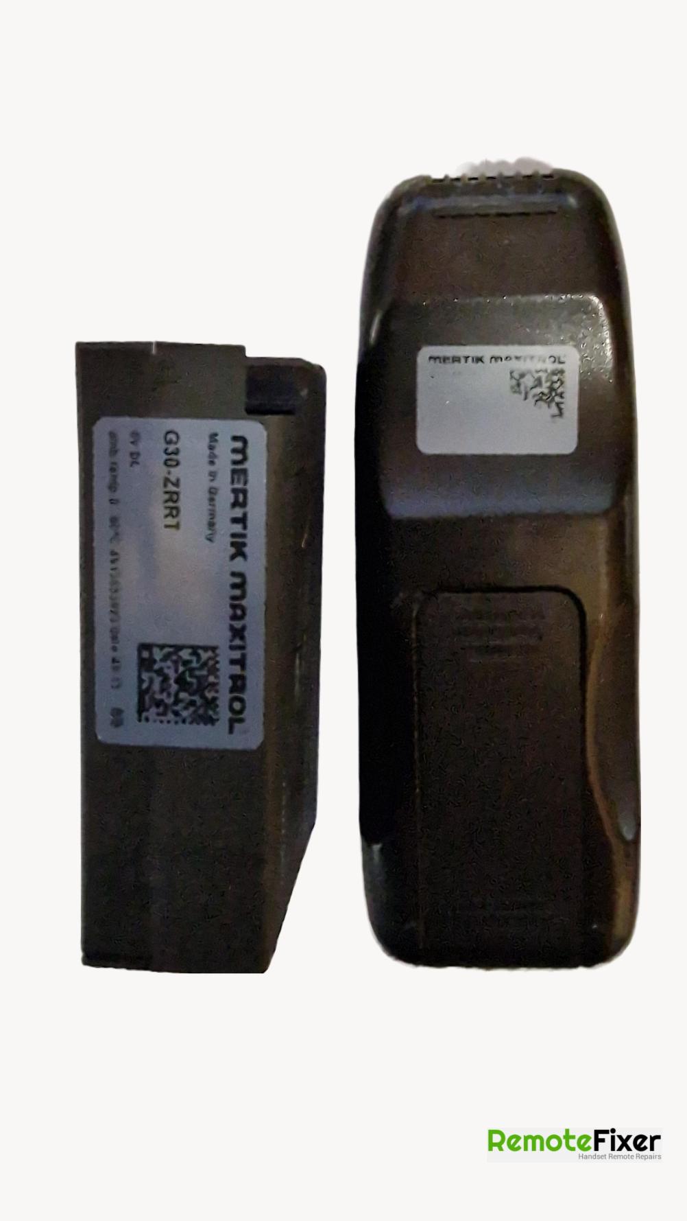 mertik-matitrol  Remote Control - Back Image