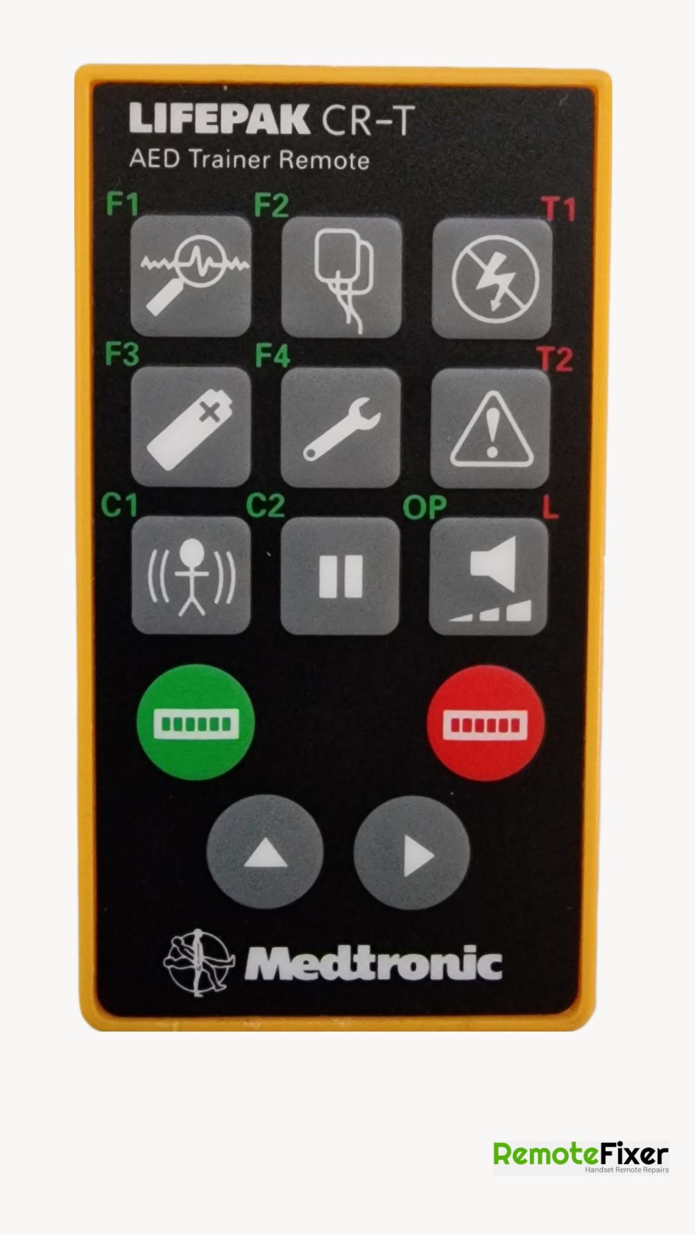 Medtronic  lifepak CR-T Remote Control - Front Image