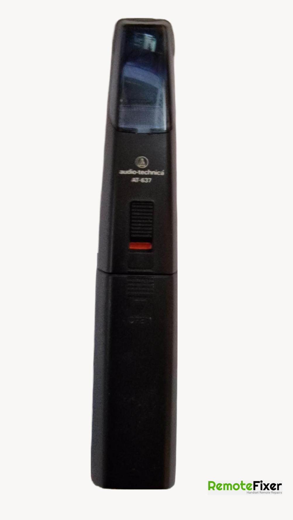 Audio Technica  AT-637 Remote Control - Front Image