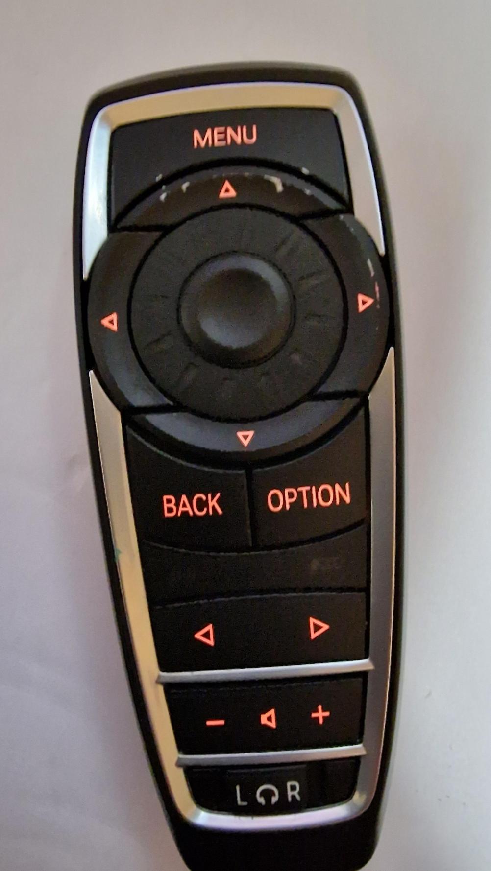 BMW DVD Remote Control - Inside Image