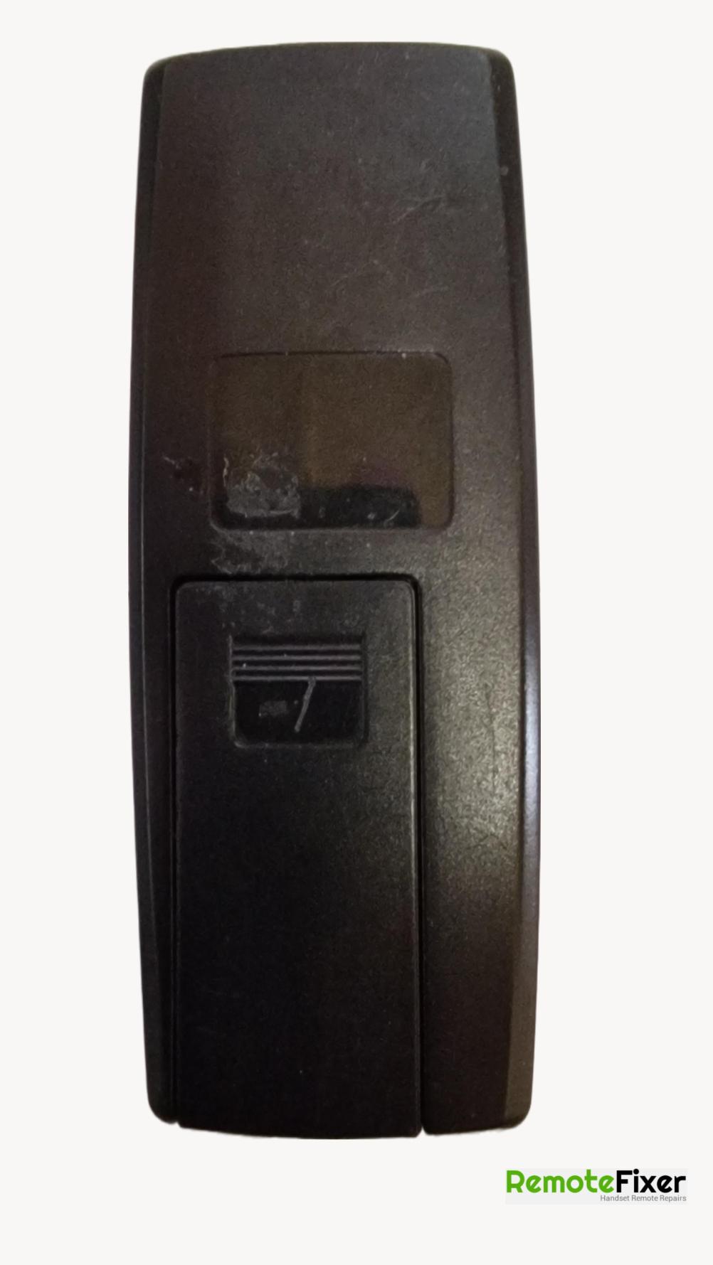 VALOR  ELECTRIC FIRE DIMENSIONS Remote Control - Back Image