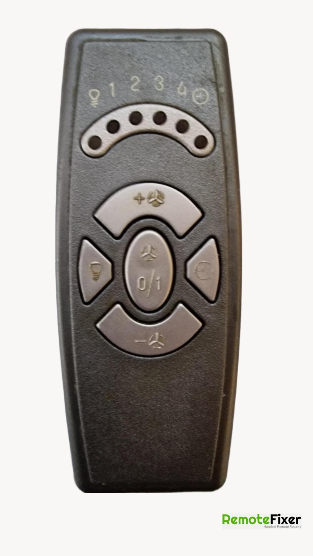 Sirius  be free s6/s 433 92 Remote Control - Front Image