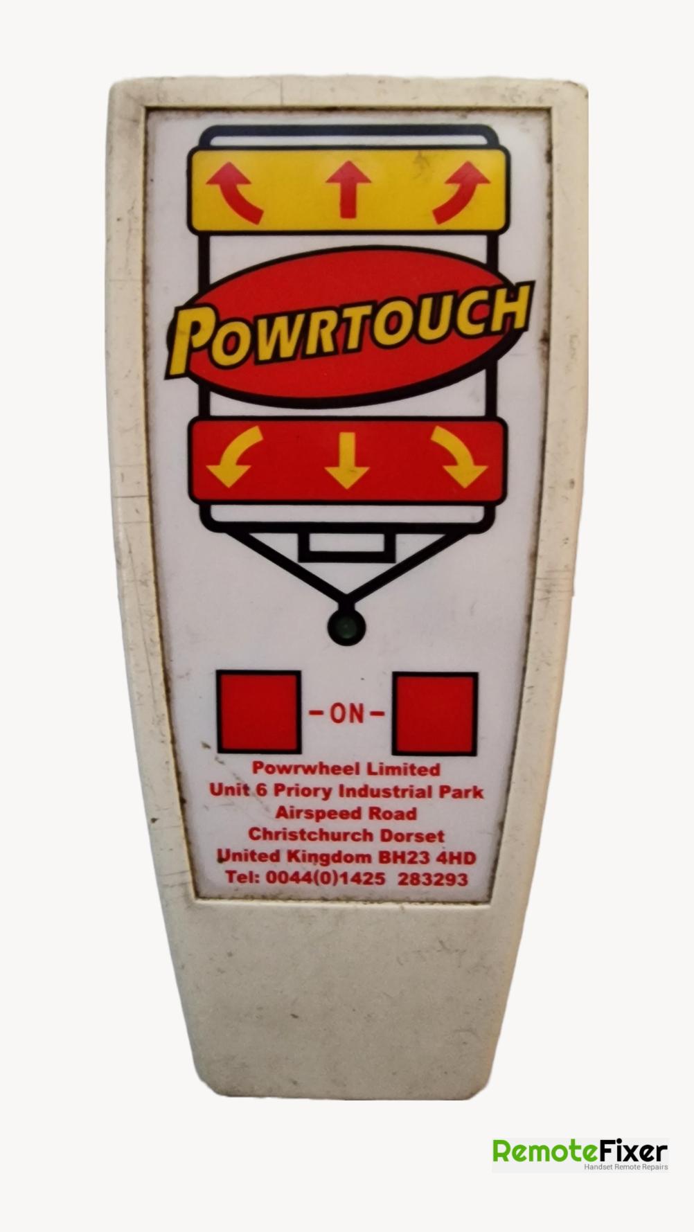 Powertouch  Remote Control - Front Image