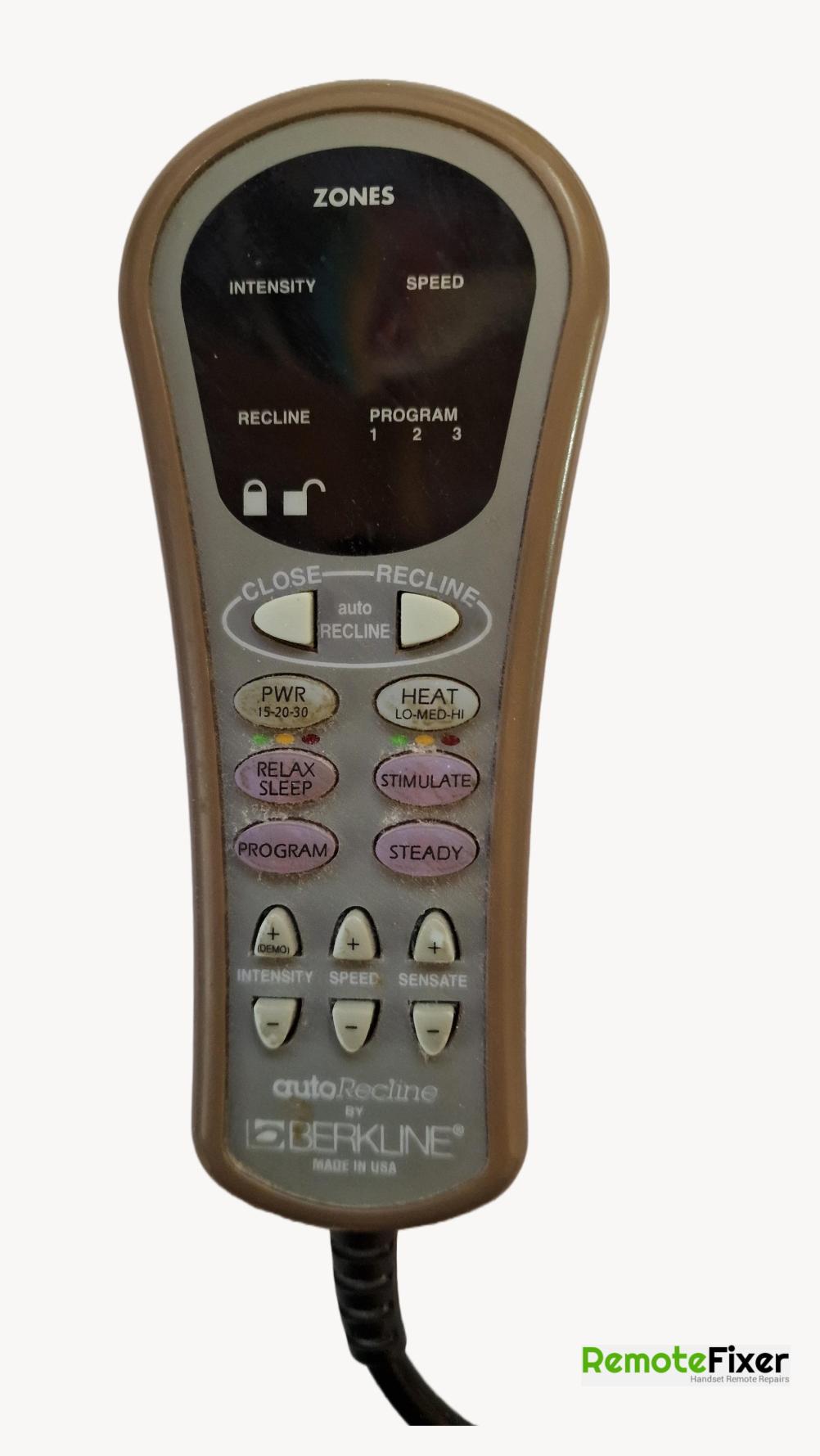 Berkline  Remote Control - Front Image