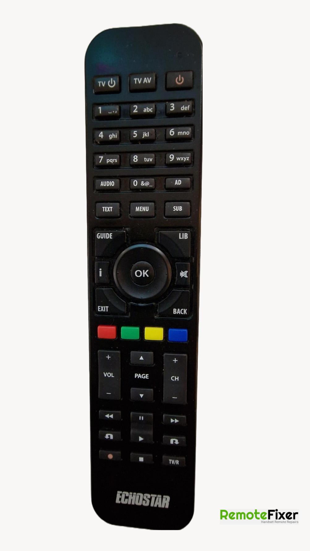 ECHOSTAR  Remote Control - Front Image