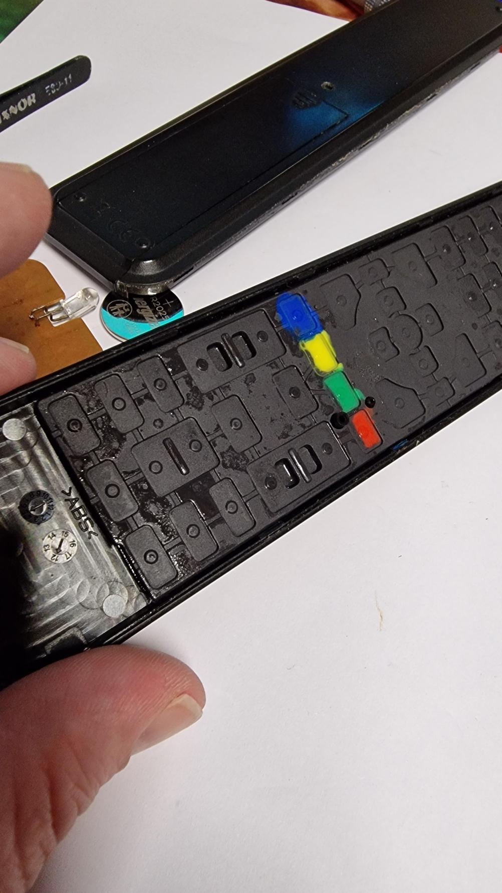 ECHOSTAR  Remote Control - Inside Image