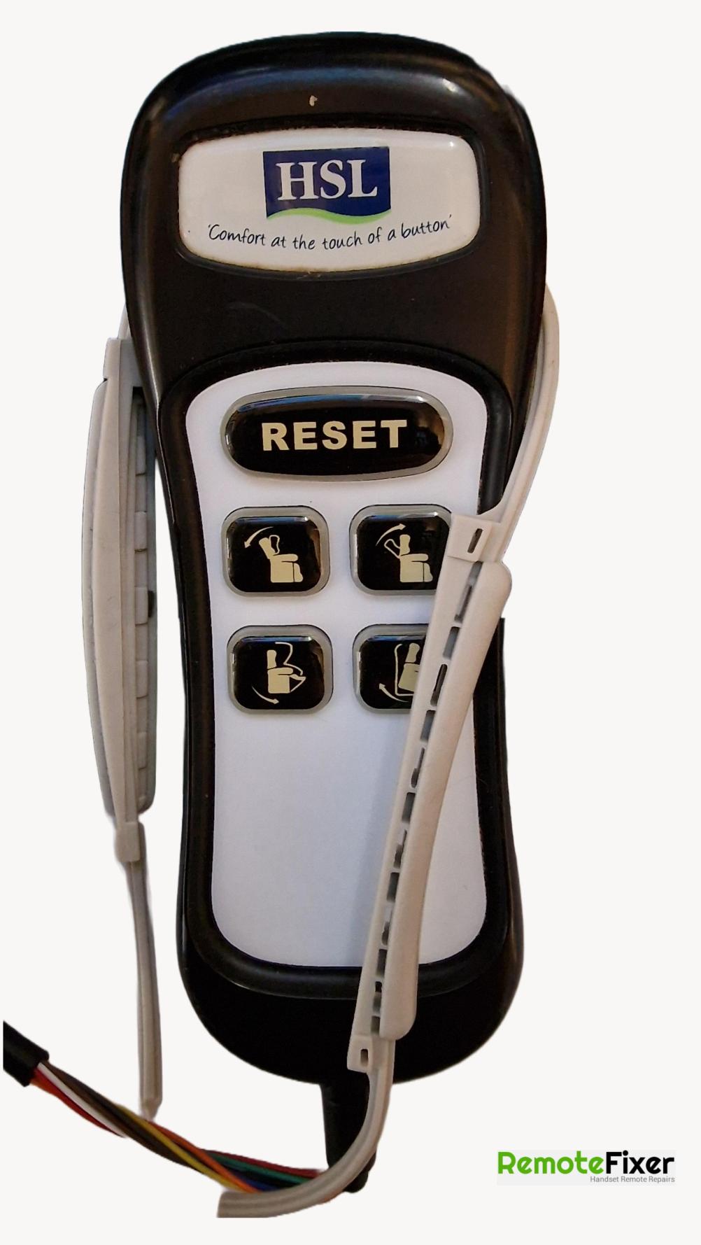 HSL 5 button  Remote Control - Front Image