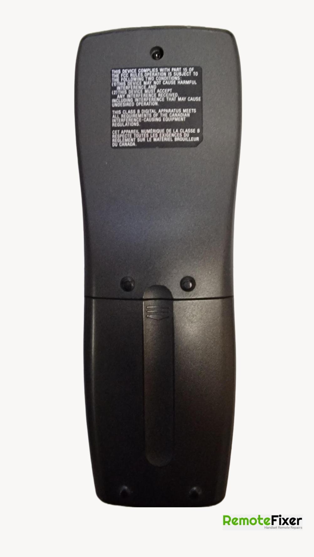 Sony RM-LJ304  Remote Control - Back Image