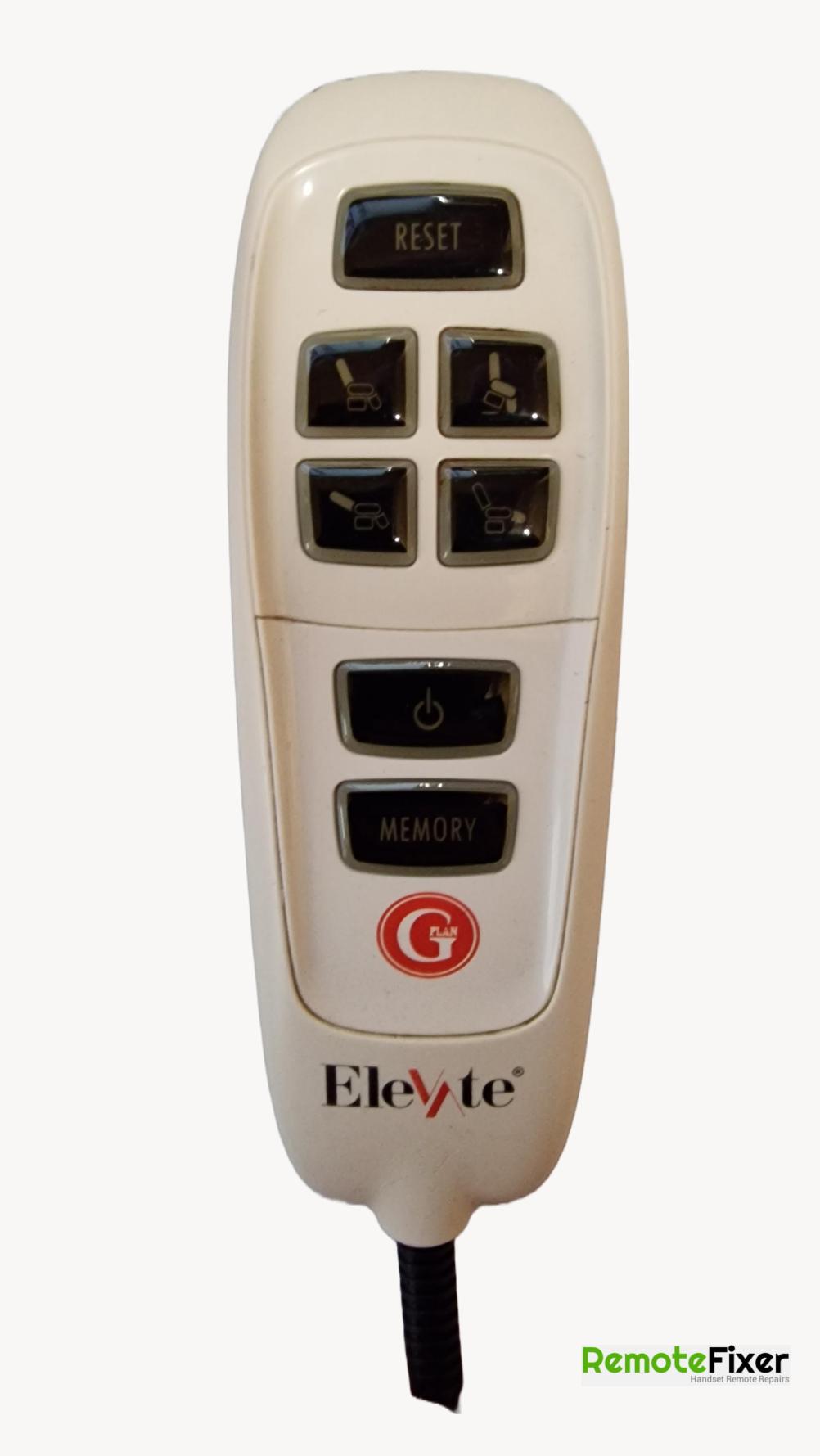 G plan  Remote Control - Front Image