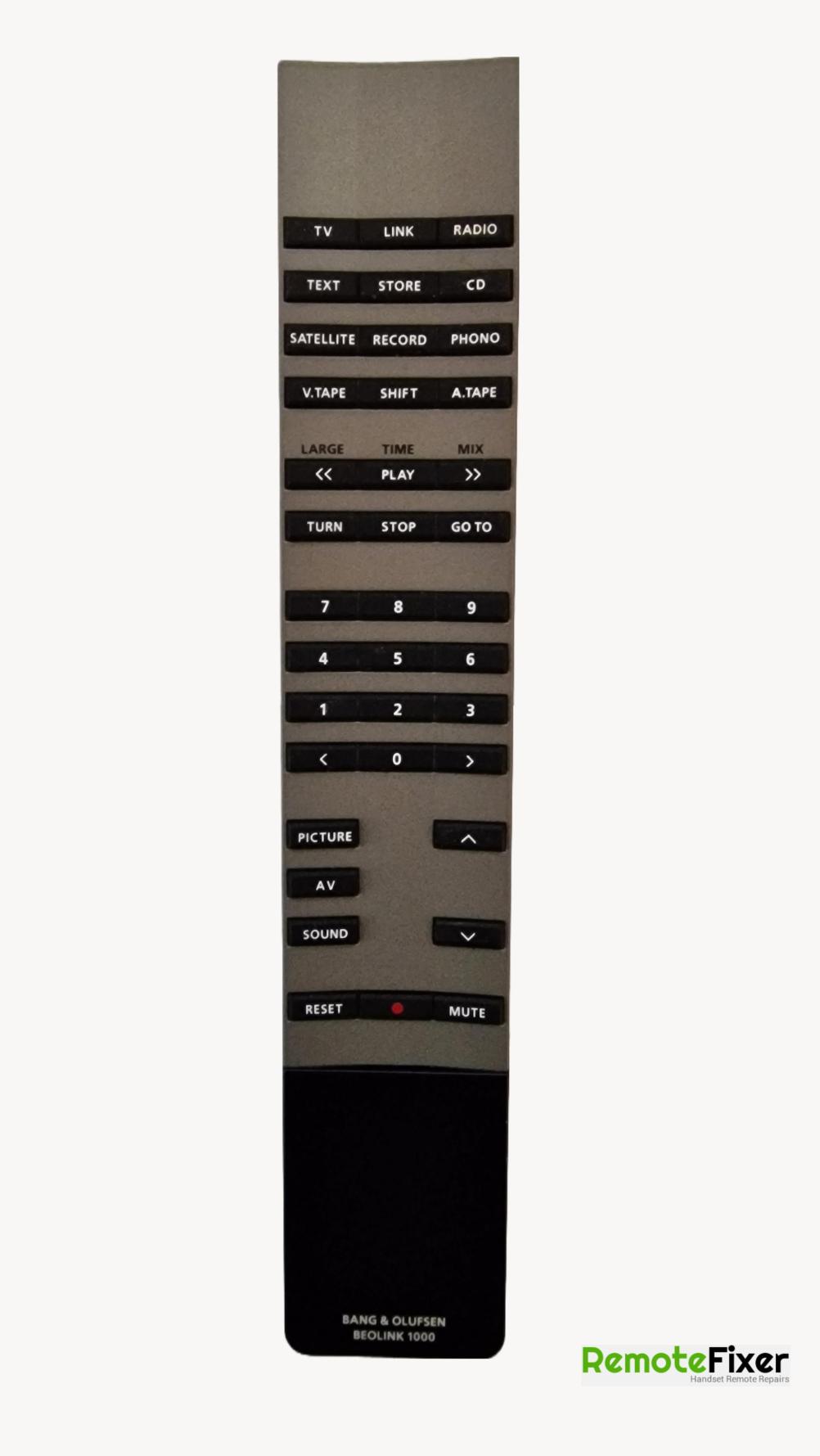 Bang & Olufson BEOLINK 1000 Remote Control - Front Image