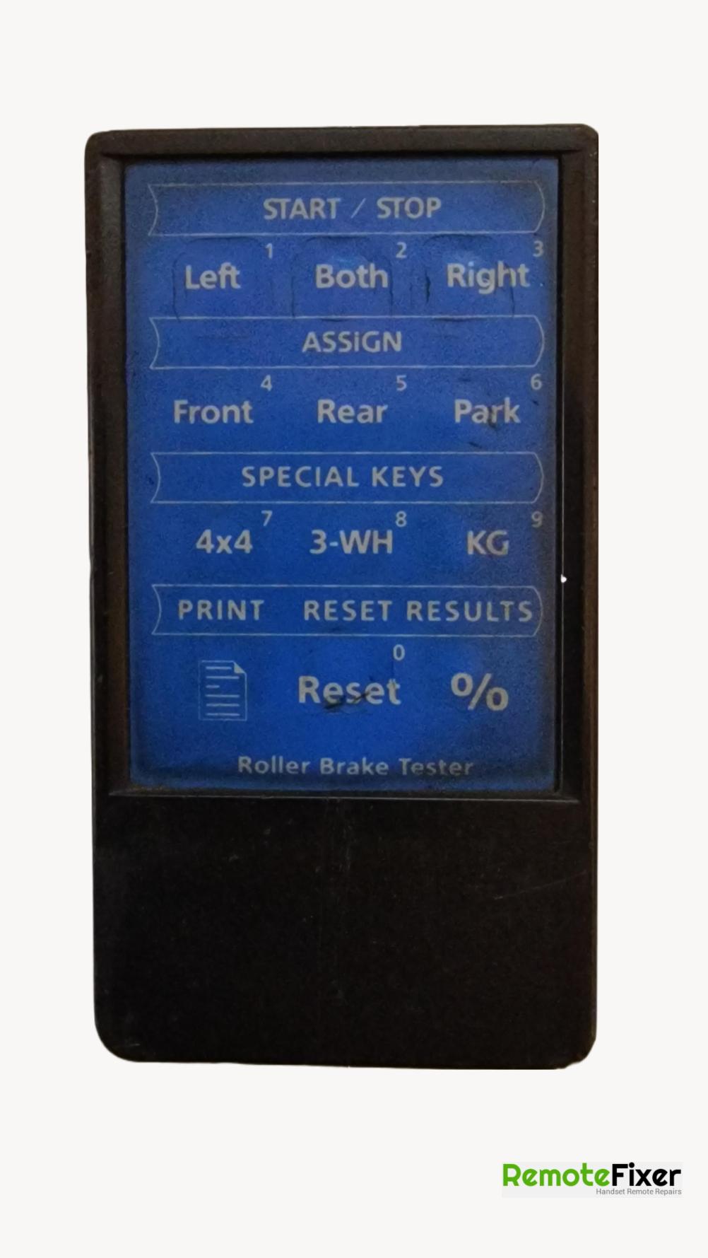 TECALEMIT  Remote Control - Front Image