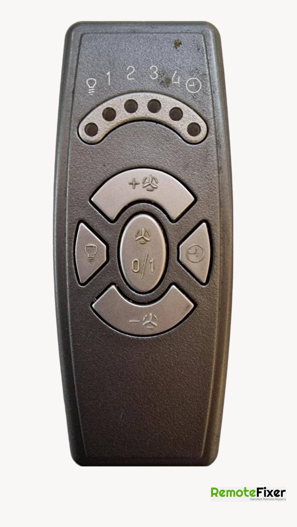 Sirius  S6/S Remote Control - Front Image