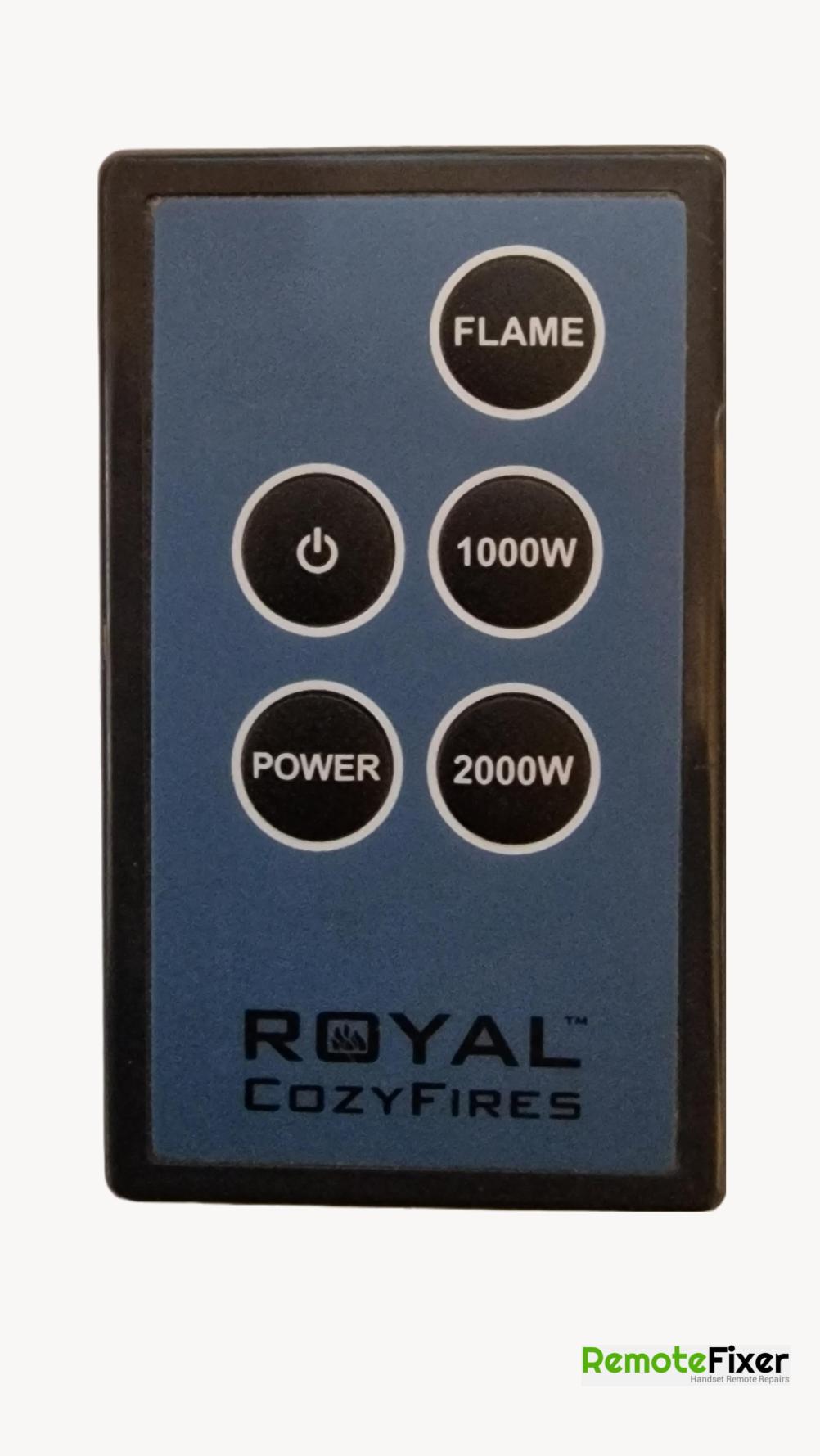 Royal Cozyfires C603RL Remote Control - Front Image