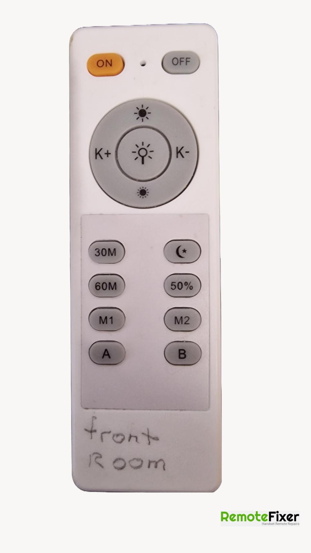 LUSUNT  Remote Control - Front Image