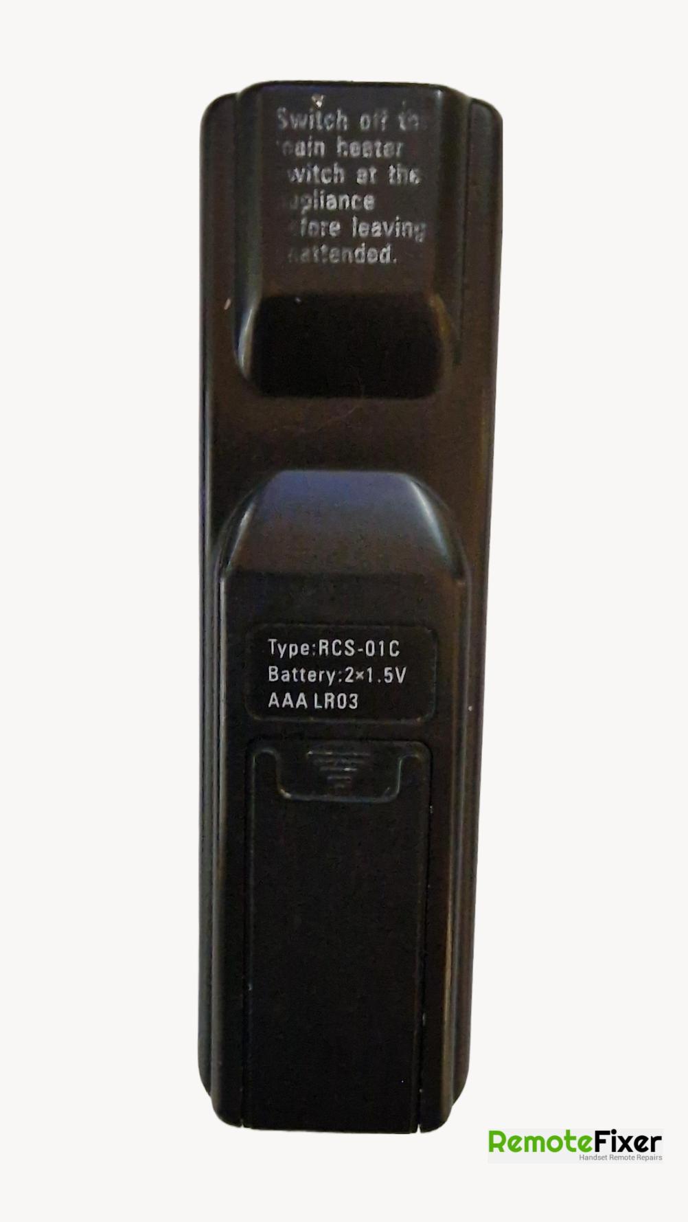 Be modern  Remote Control - Back Image