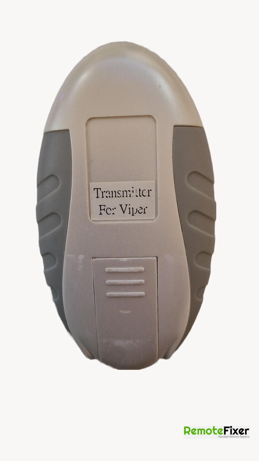 Viper  Remote Control - Back Image