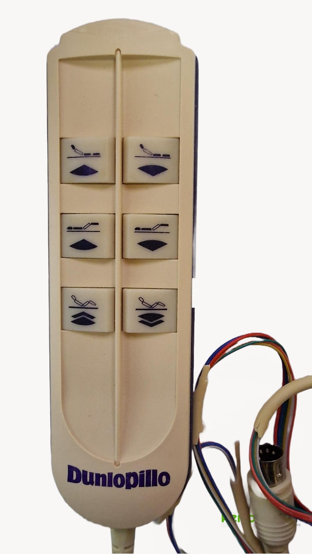 Dunlopillo  Remote Control - Front Image