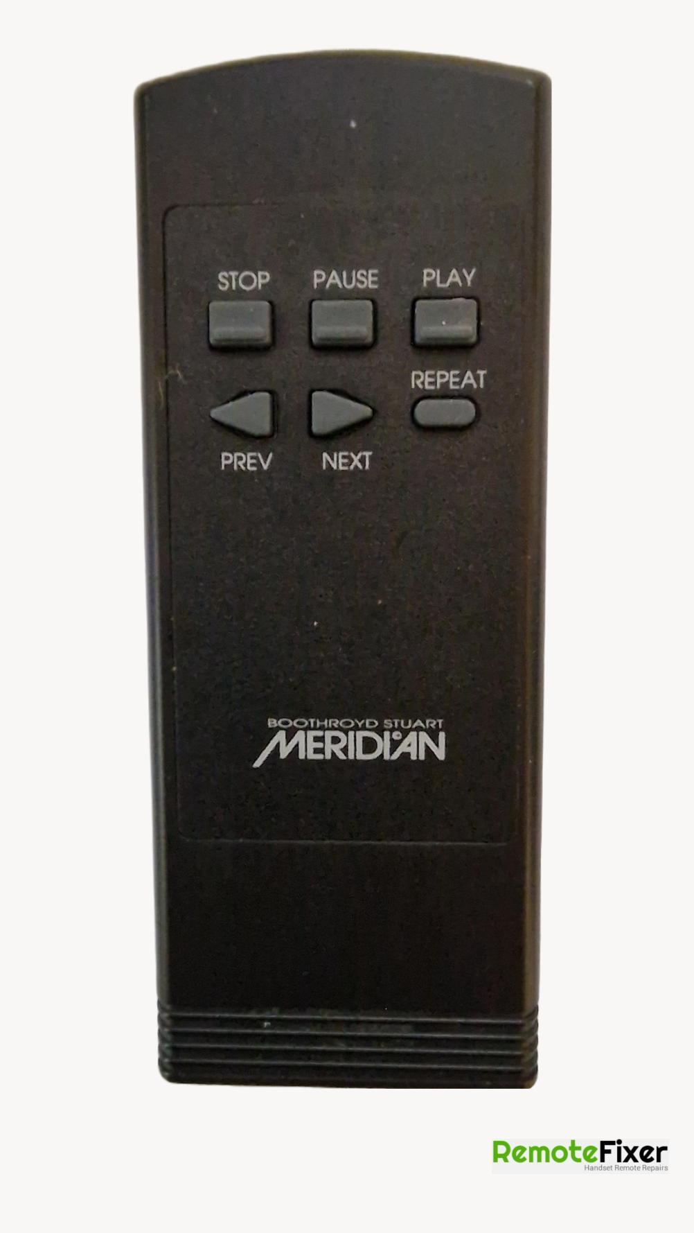 MERIDIAN  Remote Control - Front Image