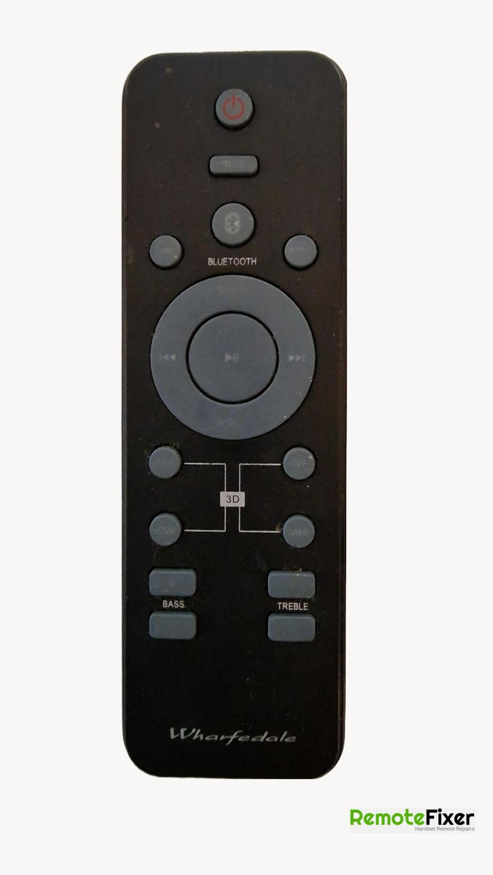 Wharfedale  Vista 100 Remote Control - Front Image