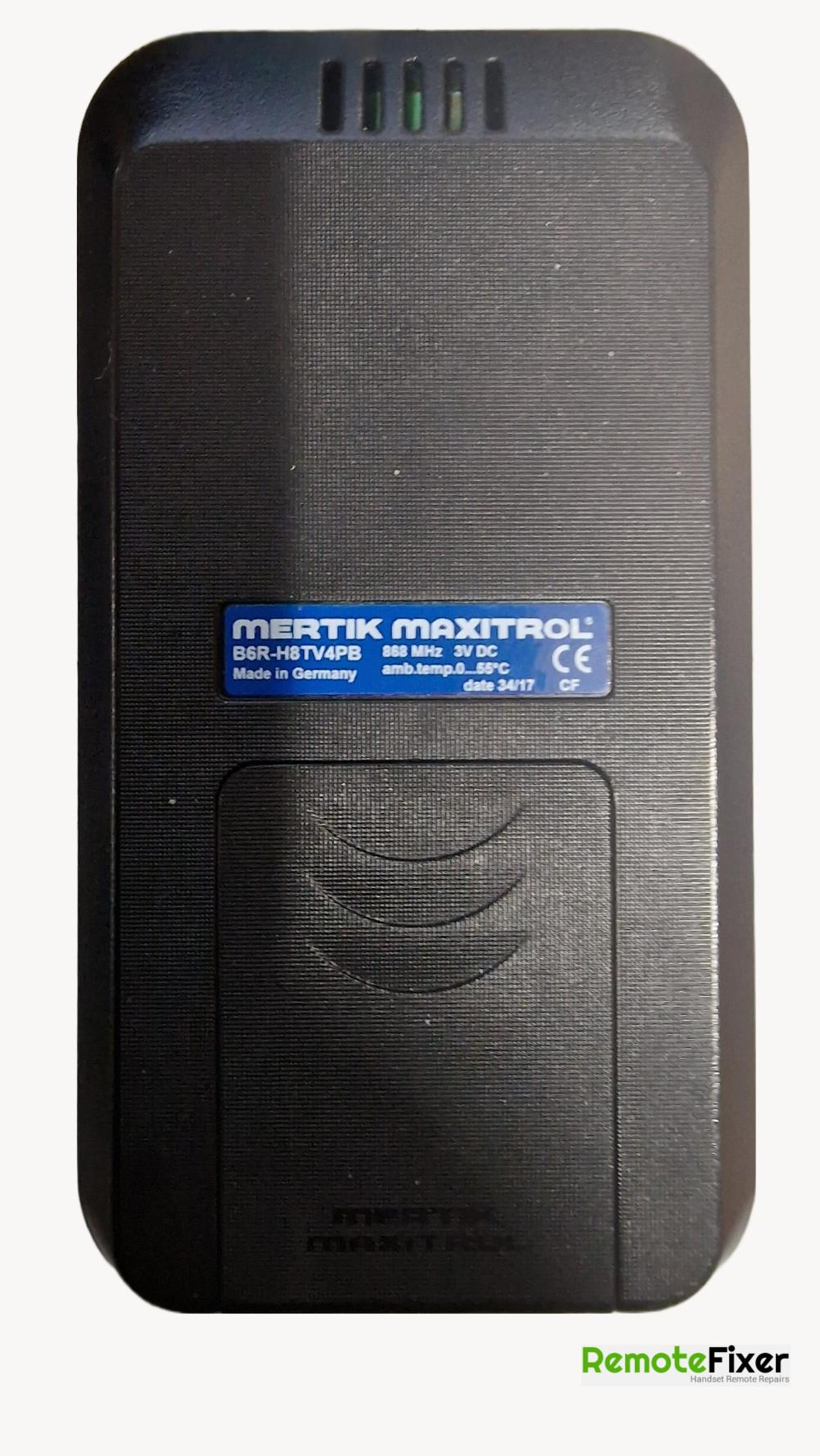 Gasco  Remote Control - Back Image