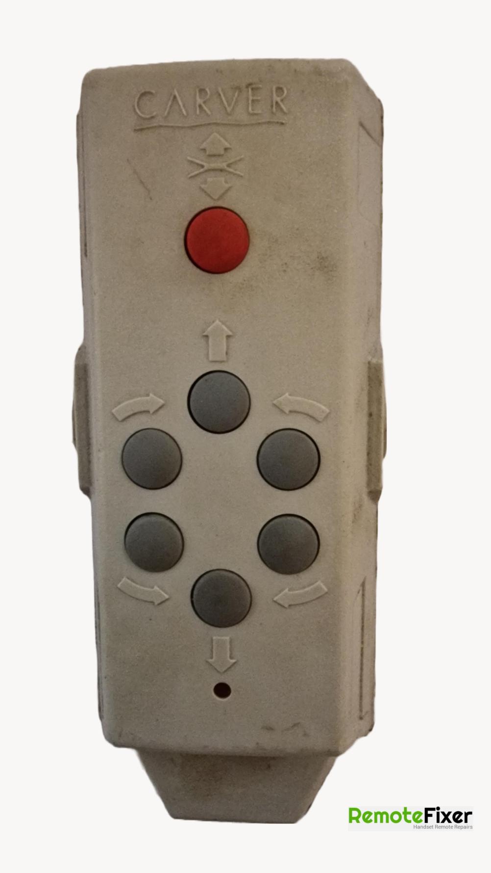 Carver  Remote Control - Front Image