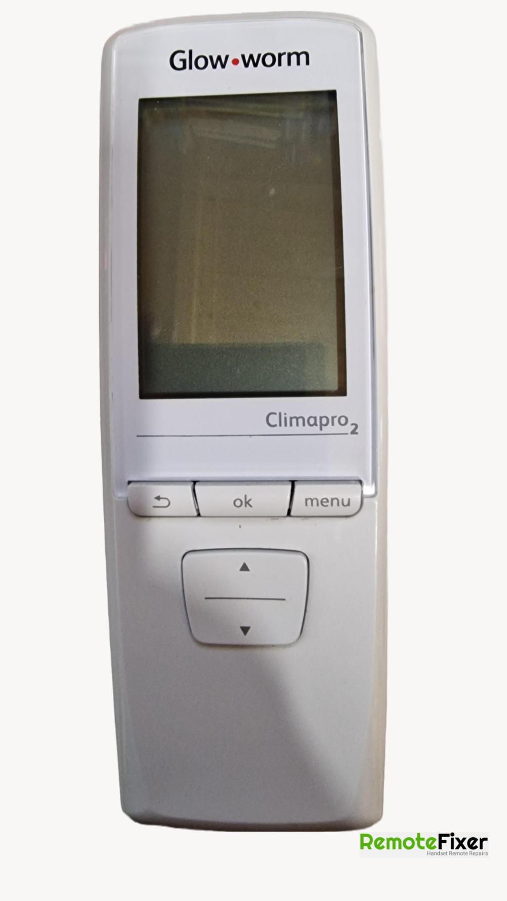 Glow Worm  Climapro 2 Remote Control - Front Image