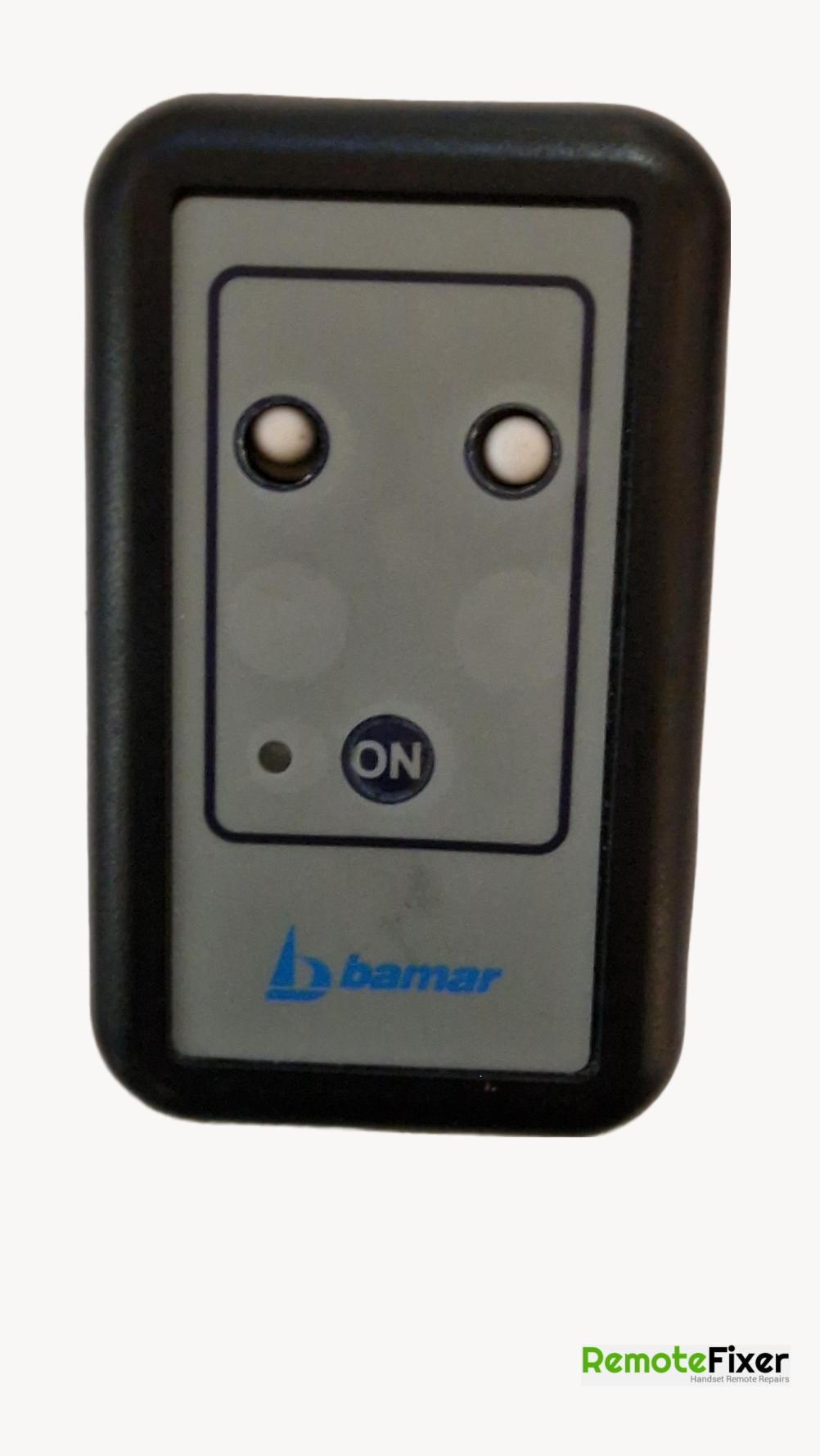Bamar  Remote Control - Front Image