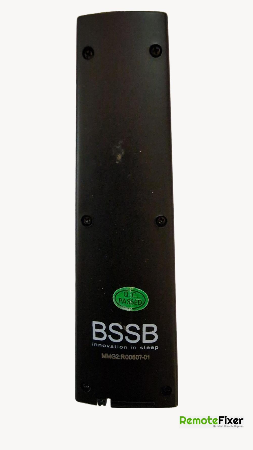 BSSB Bed tv lift MMG2R00807-01  Remote Control - Back Image