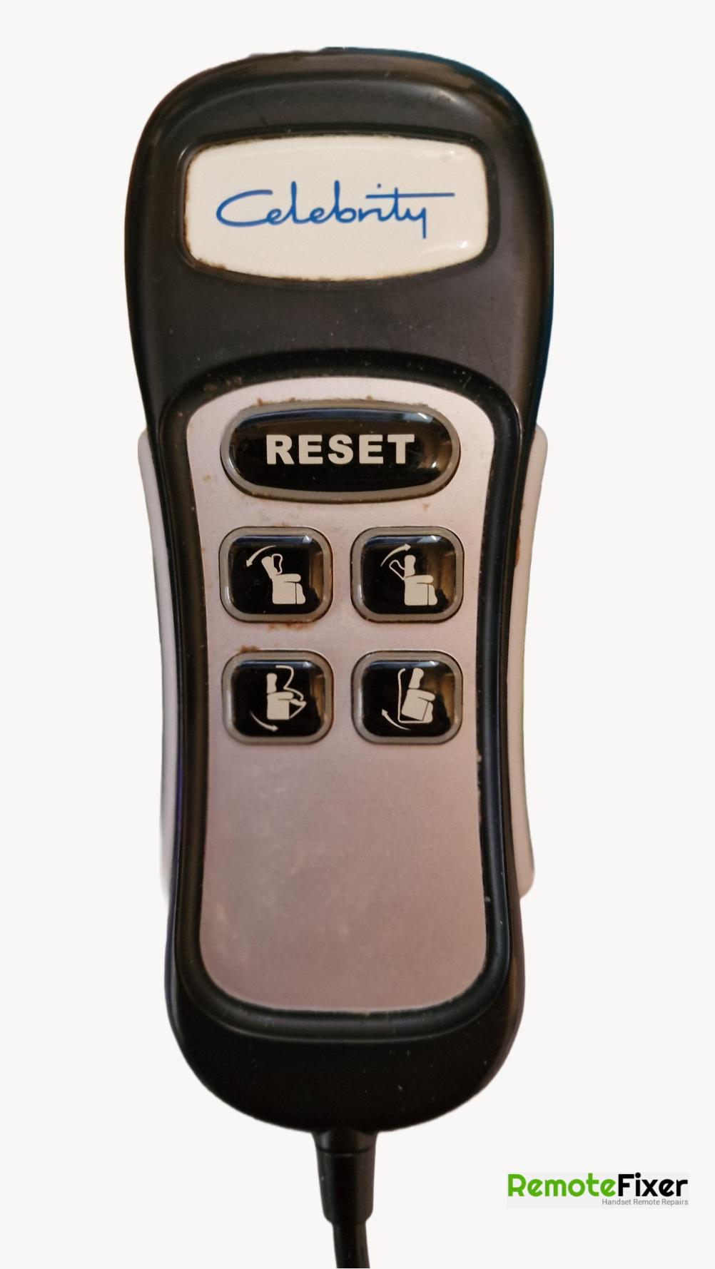 Celebrity Recliner   Remote Control - Front Image