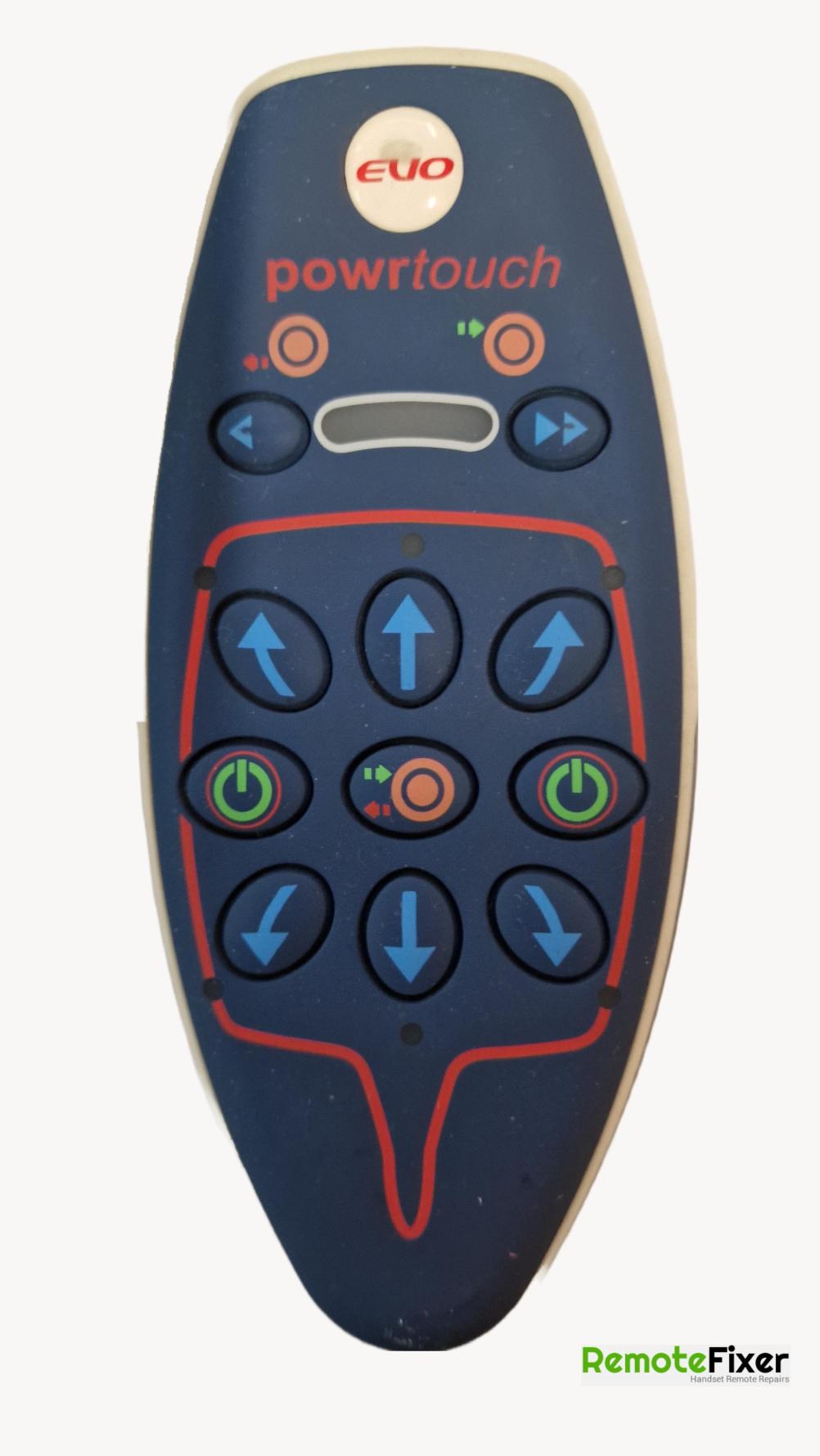 Powertouch  evo Remote Control - Front Image