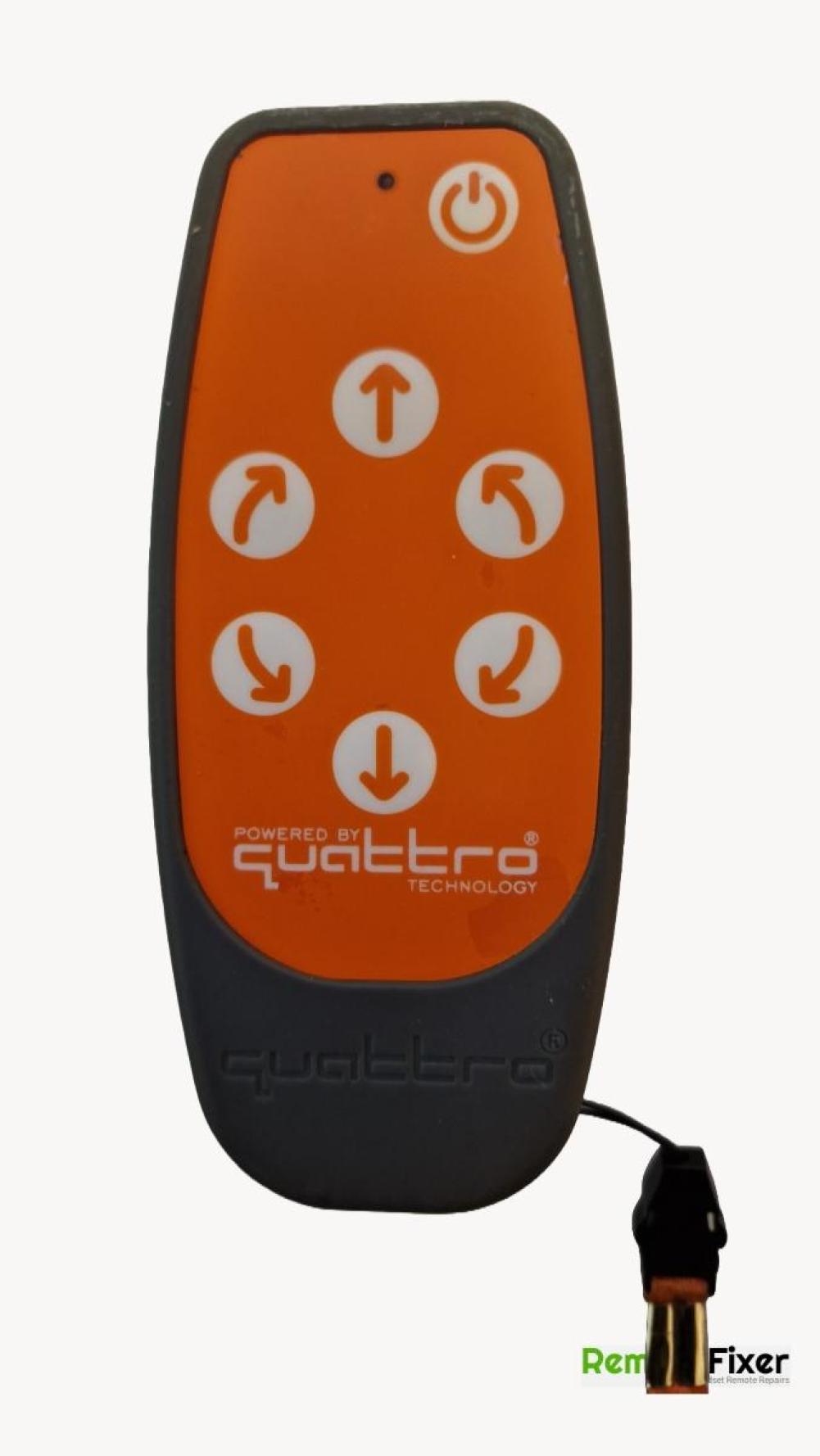 Quatto motor mover  Remote Control - Front Image