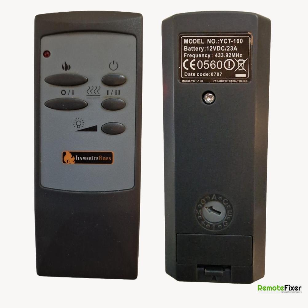 Flamerite  Remote Control - Front Image