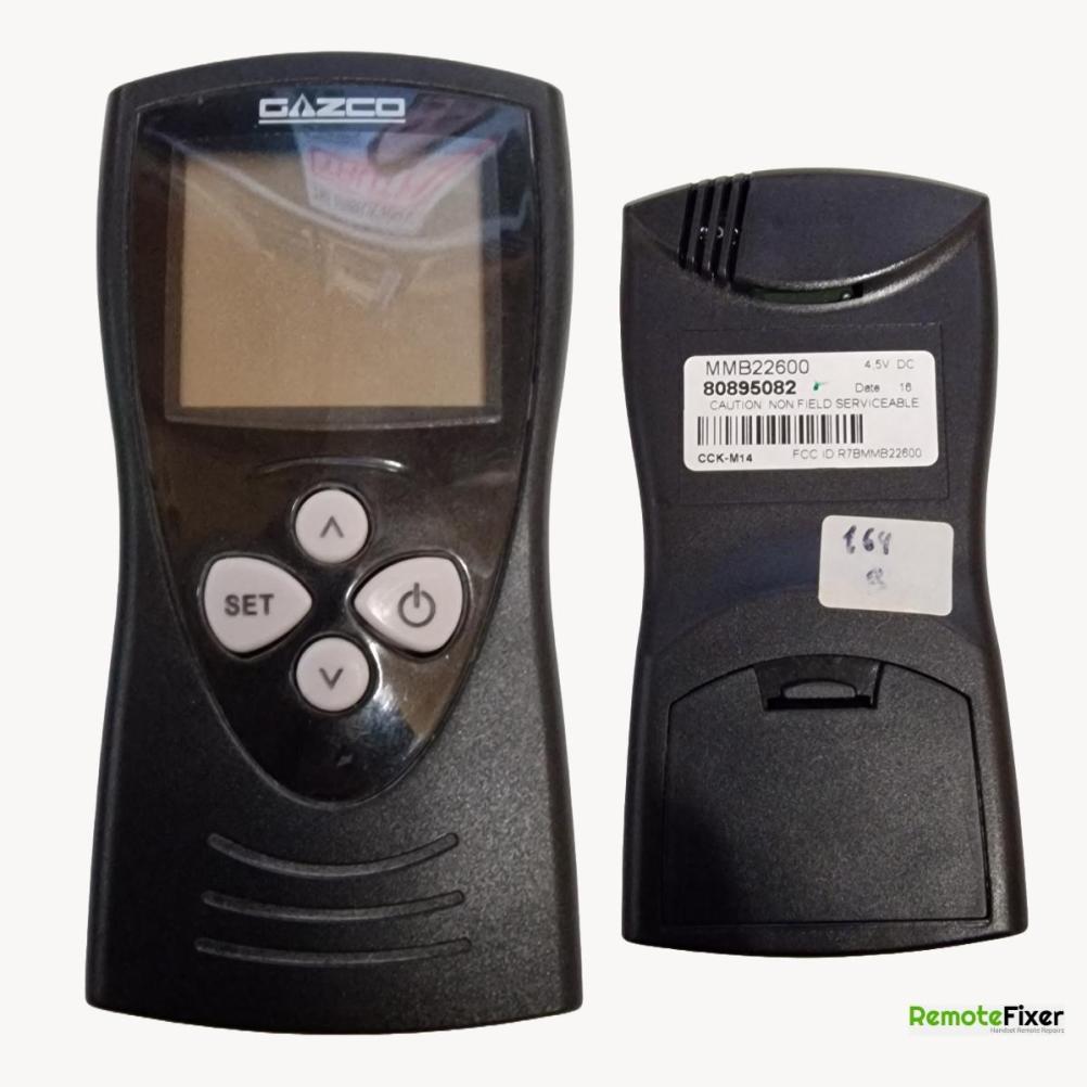 GAZCO  Remote Control - Front Image