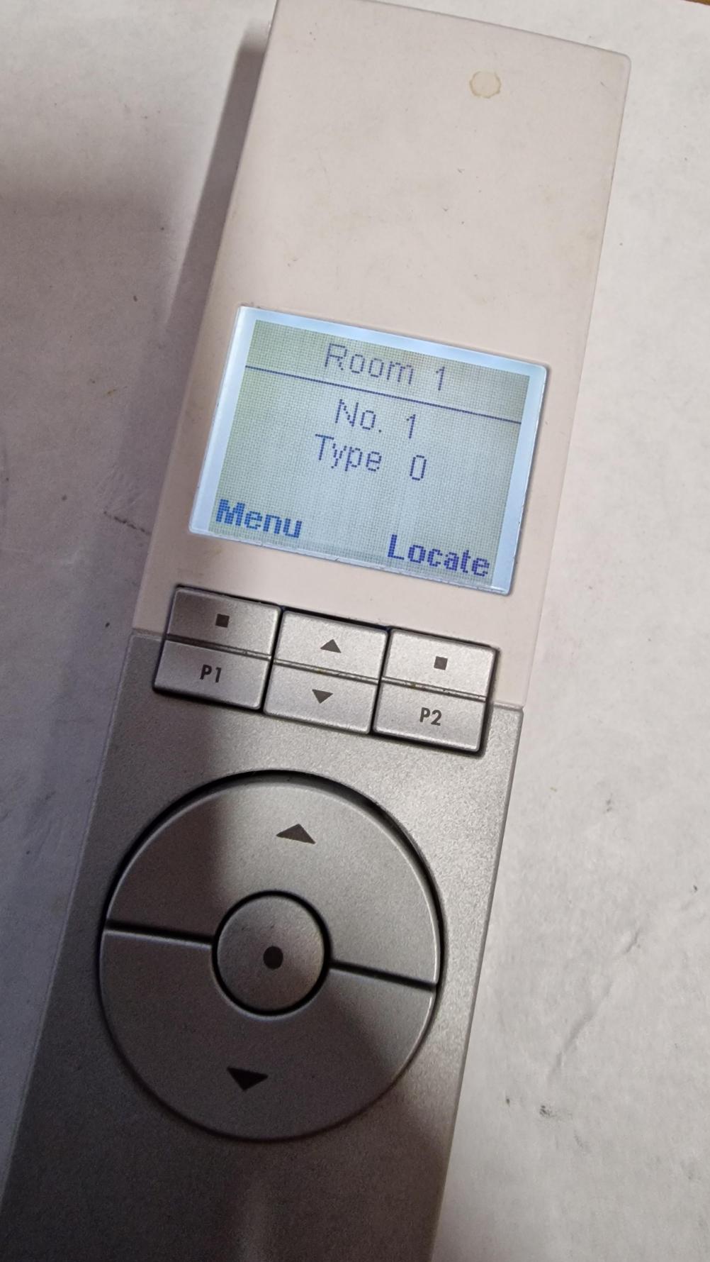 Velux  Remote Control - Inside Image