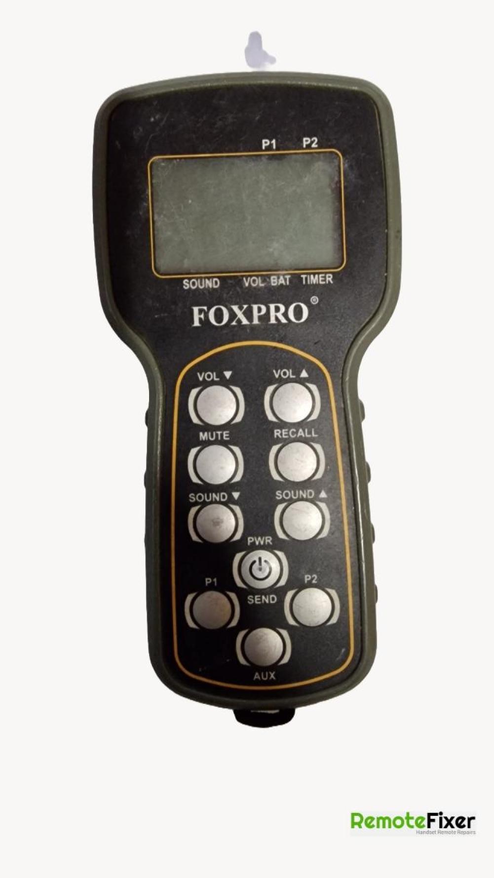 Foxpro  Remote Control - Front Image