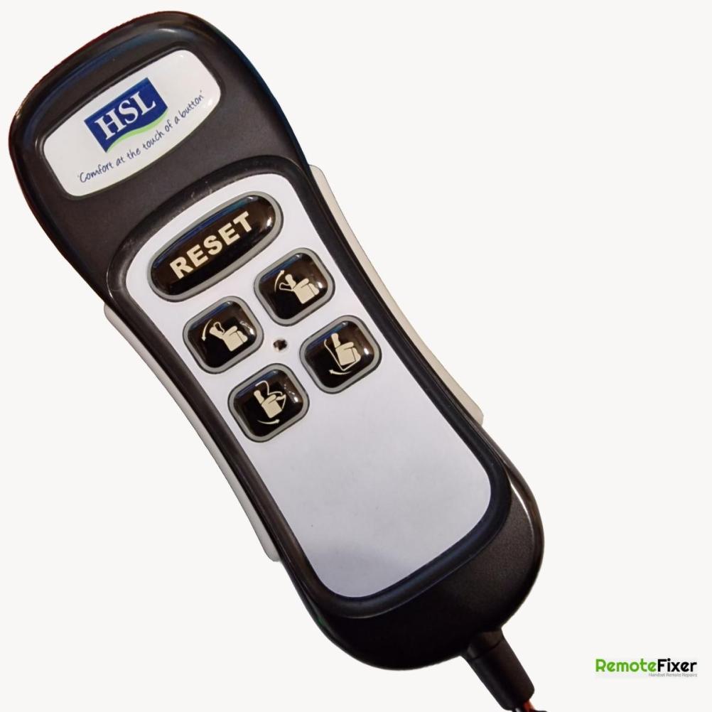 HSL (4-button and reset)  Remote Control - Front Image