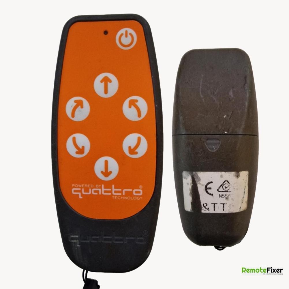 Quattro technology  Remote Control - Front Image