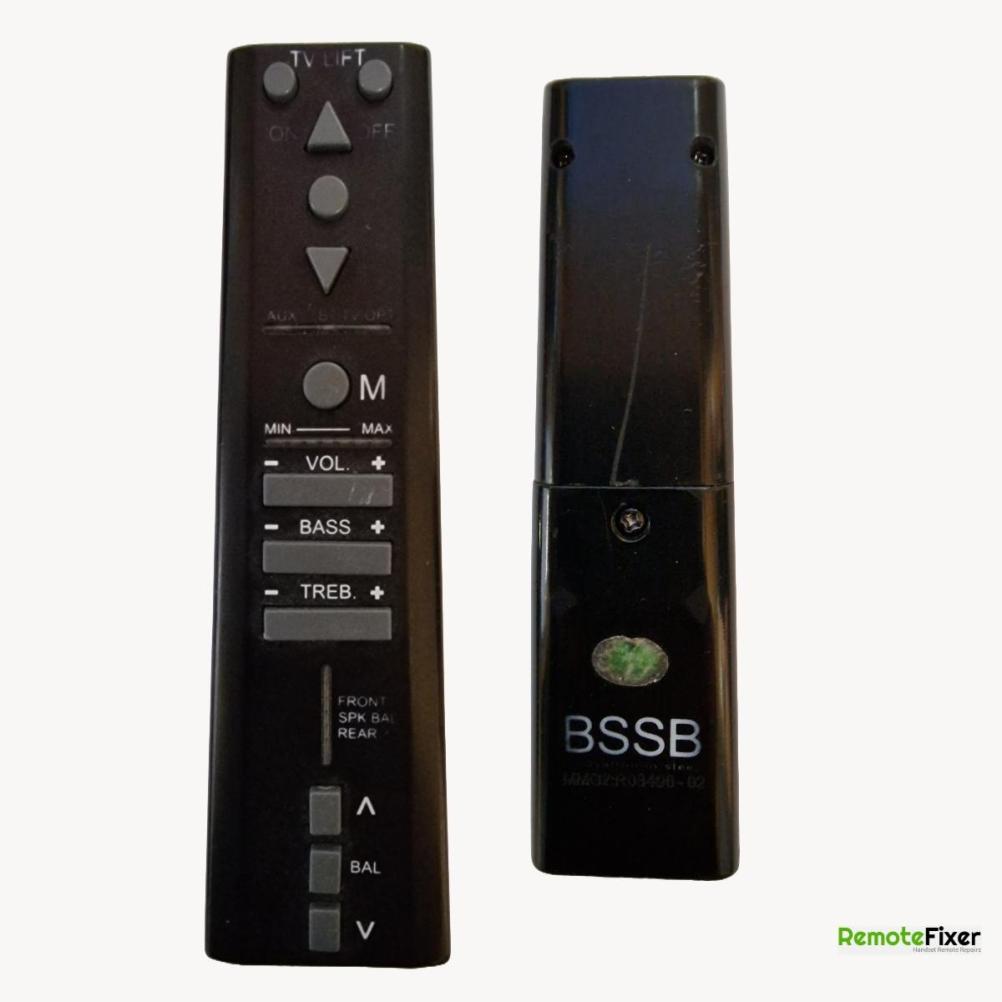 BSSB   Remote Control - Front Image