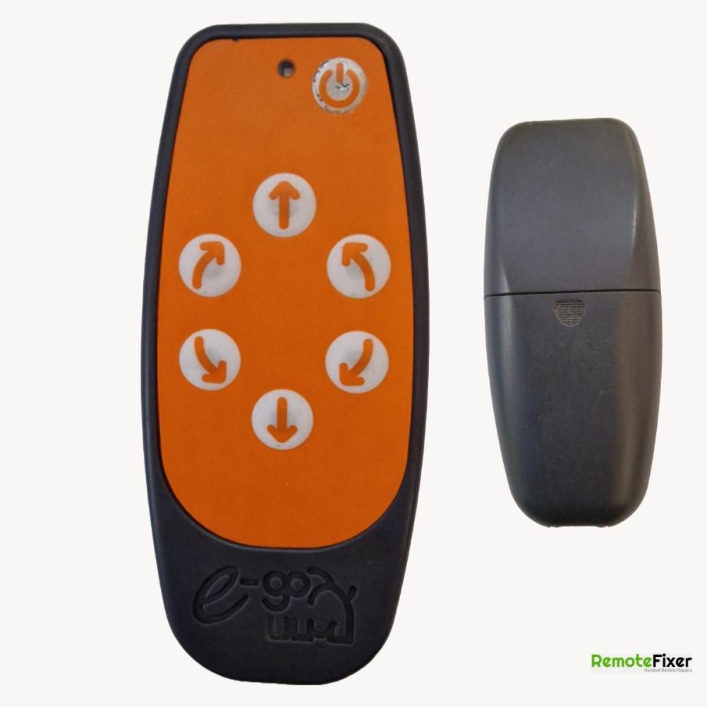 ego 0309 UK Remote Control - Front Image